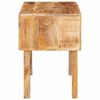 vidaXL Table d'appoint Marron 40 x 32 x 46 cm Bois de mangue massif