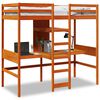 vidaXL Cadre de lit superpos&eacute; sans matelas 90x190cm bois de pin massif