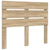vidaXL T&ecirc;te de lit Ch&ecirc;ne Sonoma 120 cm Bois d'ing&eacute;nierie