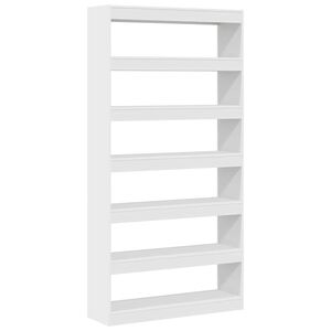 vidaXL Biblioth&egrave;que 6 niveaux 100 x 30 x 198 cm Bois d'ing&eacute;nierie