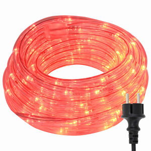 vidaXL Lumi&egrave;re en corde avec 1200 LED Rouge 50 m PVC