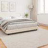 vidaXL Tapis en Fourrure Synthétique de Lapin Olite Beige 240 x 240 cm