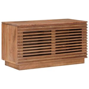 vidaXL Bo&icirc;te de rangement avec stockage Naturel 85 x 40 x 46 cm
