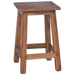 vidaXL Tabouret Naturel 30 x 30 x 47 cm Bois d'Acajou