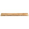 vidaXL Dessus de table bord vivant 160x40x3,8 cm bois de manguier brut