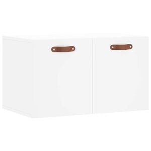 vidaXL Armoire murale Blanc 60x36,5x35 cm Bois d'ing&eacute;nierie
