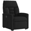 vidaXL Fauteuil inclinable &eacute;lectrique noir tissu