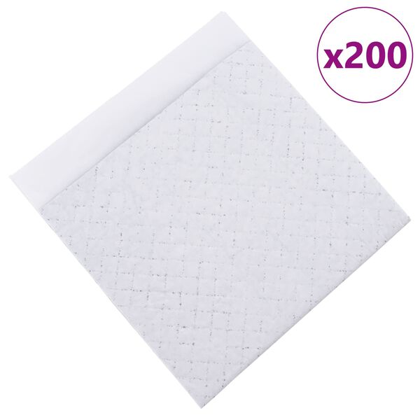 vidaXL Coussin d'entraînement pour animaux Uni 200 pcs 45 x 33 cm