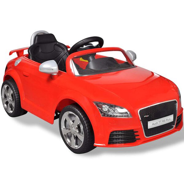 vidaXL Voiture avec télécommande pour enfants Audi TT RS Rouge