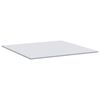 vidaXL Surmatelas Blanc 200 x 200 cm Tissu Jacquard