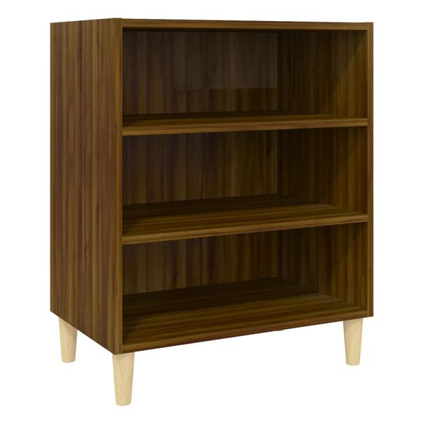 vidaXL Buffet ch&ecirc;ne marron 57x35x70 cm bois d'ing&eacute;nierie