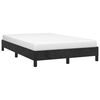 vidaXL Cadre de lit sans matelas noir 120x190 cm velours