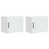 vidaXL Panneau de lave-vaisselle Kalmar 2 pcs Blanc 50 x 31 x 40 cm