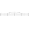 vidaXL Paniers à gabions arqués 6 pcs 400x30x40/60 cm Fer galvanisé