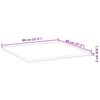 vidaXL Dessus de table carr&eacute; 80x80x2 cm bois massif d'acacia