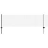 vidaXL Cl&ocirc;ture en fil soud&eacute; avec poteaux 10 x 0,6 m Gris Maille