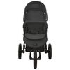 vidaXL Poussette pour b&eacute;b&eacute; Anthracite Acier