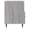 vidaXL Meuble TV Sonoma gris 80x36x50 cm Bois d'ingénierie