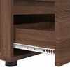 vidaXL Meuble TV Ch&ecirc;ne brun 100 x 48 x 43 cm Bois d'ing&eacute;nierie