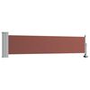 vidaXL Auvent lat&eacute;ral r&eacute;tractable de patio 60x300 cm Marron