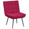 vidaXL Chaise de relaxation rouge bordeaux 64x74x84 cm velours