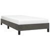vidaXL Cadre de lit sans matelas gris fonc&eacute; 90x200 cm velours