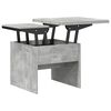 vidaXL Table basse Gris béton 55 x 54,5 x 45 cm Bois d'ingénierie