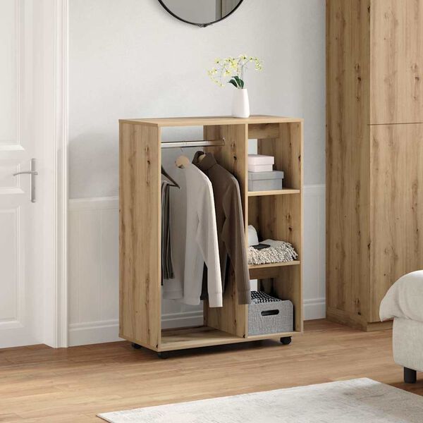vidaXL Garde-robe chêne artisanal 80x40x110 cm bois d'ingénierie