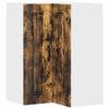 vidaXL Panneau de lave-vaisselle Kalmar Ch&ecirc;ne fum&eacute; 57 x 57 x 80 cm