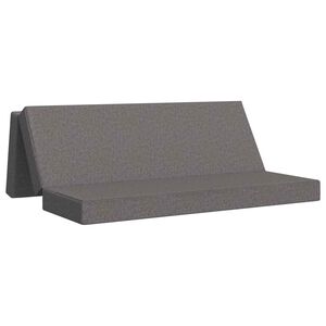 vidaXL Canap&eacute;-lit pliable 180 x 67 x 45 cm Gris clair