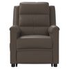 vidaXL Fauteuil Gris Similicuir