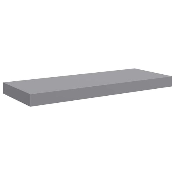 vidaXL &Eacute;tag&egrave;re murale flottante gris 60x23,5x3,8 cm MDF