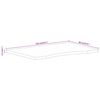 vidaXL Dessus de bureau avec courbe 110x60x2,5 cm manguier massif brut