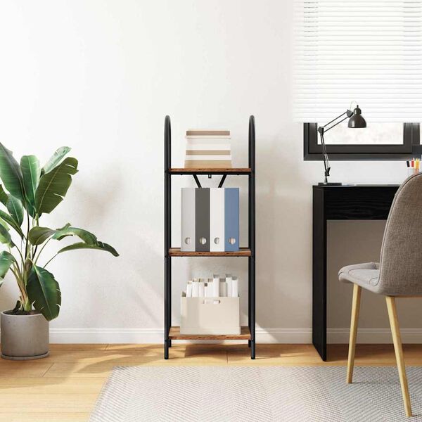 vidaXL &Eacute;tag&egrave;re Bois ancien 40 x 30 x 109 cm Bois d'ing&eacute;nierie