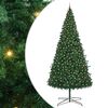vidaXL Sapin de No&euml;l Vert 400 cm PVC
