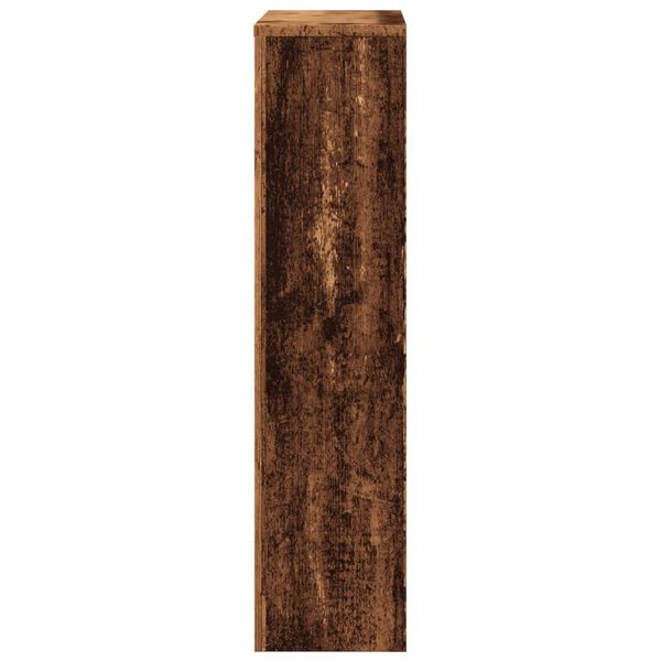 vidaXL Cache-radiateur vieux bois 104x20x82 cm bois d'ing&eacute;nierie