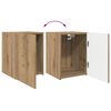 vidaXL Ensemble meuble TV 4 pcs Ch&ecirc;ne artisanal Bois d'ing&eacute;nierie
