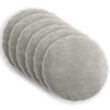 vidaXL Housse de coussin 6 pc HEERLEN Gris clair &Oslash; 50 cm