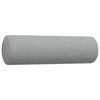 vidaXL Ensemble de canapés 2 pcs coussins décoratifs gris clair tissu