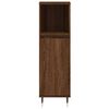vidaXL Armoire de bain ch&ecirc;ne marron 30x30x100 cm bois d'ing&eacute;nierie