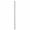 vidaXL Tête de lit métal blanc 193 cm
