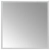 vidaXL Miroir de salle de bain LED Transparent 50 x 50 cm verre tremp&eacute;