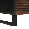 vidaXL Table basse Marron et Noir 100 x 54 x 40 cm
