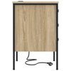 vidaXL Cabinet de chevet 2 pcs Chêne Sonoma 42 x 41 x 61 cm