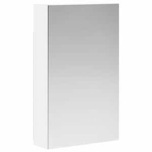 vidaXL Armoire Miroir de Salle de Bain Blanc 30 x 10,5 x 50 cm