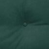vidaXL Coussin de Dos Vert fonc&eacute; 120 x 24 x 50 cm Velours
