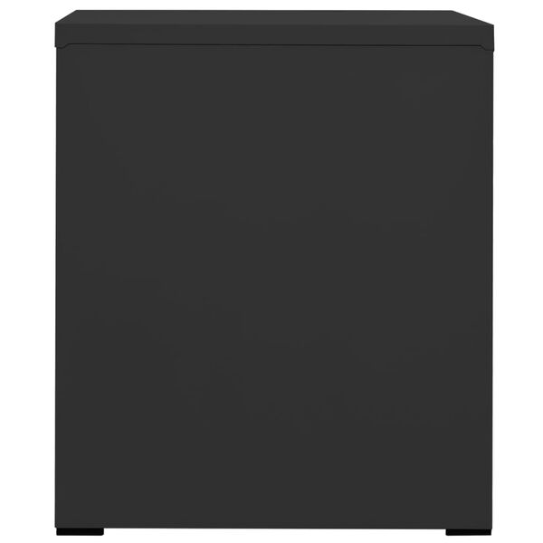 vidaXL Classeur Anthracite 46x62x72,5 cm Acier