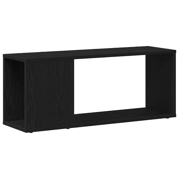 vidaXL Ensemble meuble TV Ch&ecirc;ne noir 80 x 24 x 32 cm Bois d'ing&eacute;nierie