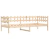 vidaXL Lit de jour sans matelas 90x190 cm bois de pin massif