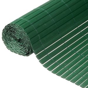 Nature &Eacute;cran de jardin &agrave; double face PVC 1,5x3 m Vert